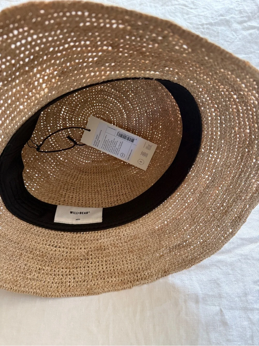 Sunny Sand | Crushable Straw Bucket Hat